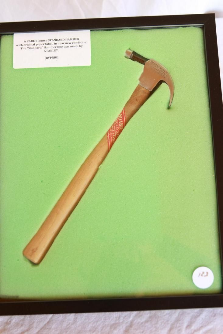 Lot 123: RARE 7oz. Standard Hammer