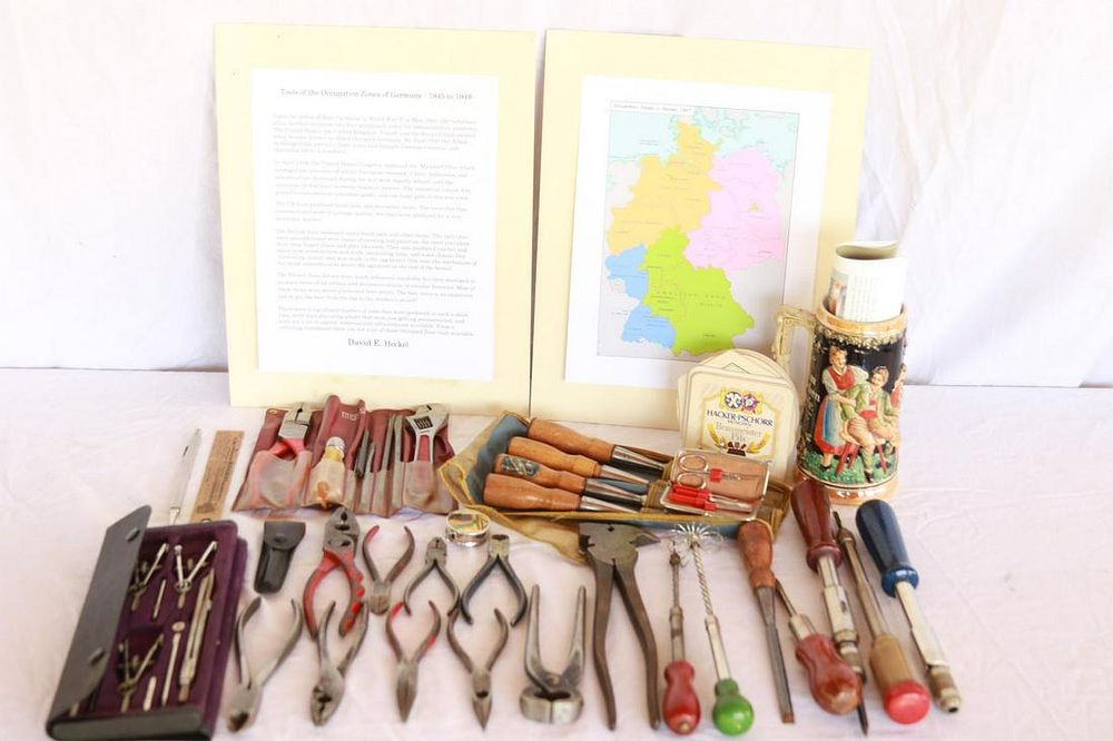 Lot 162: German Occupation Tools