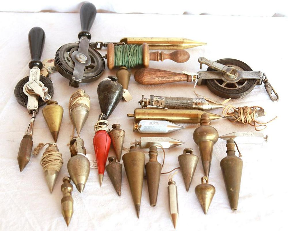 Lot 167: (24+) Plumb Bobs