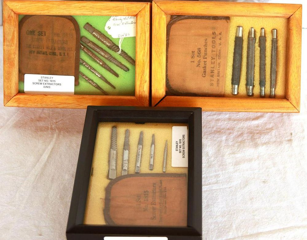 Lot 235: Punches & Screw Extractor Sets
