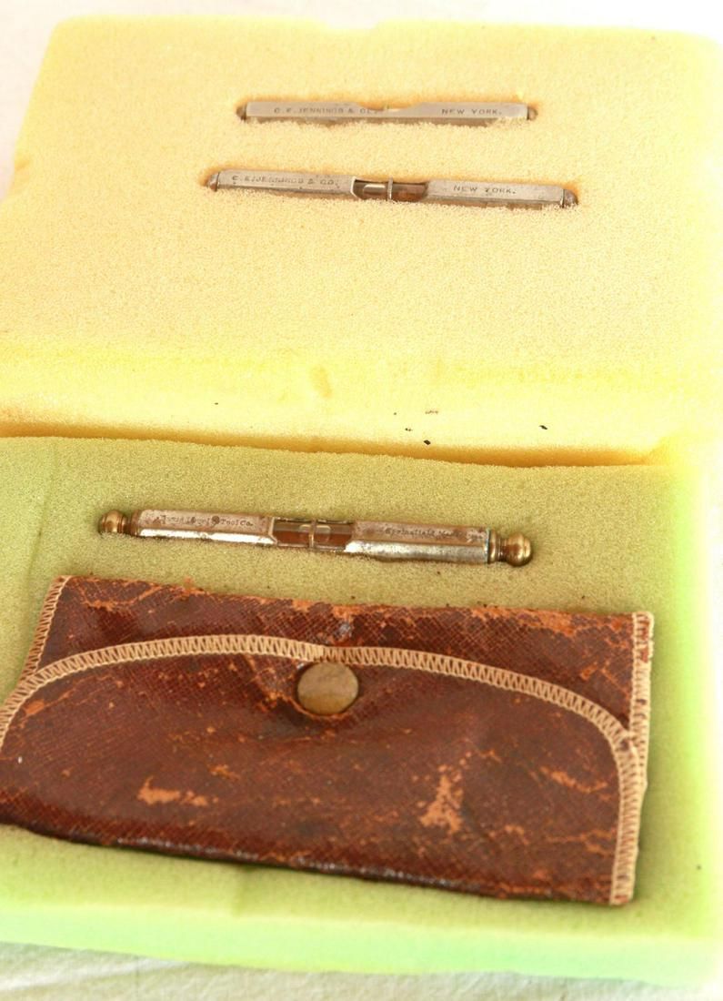 Lot 266: (3) Pocket Levels