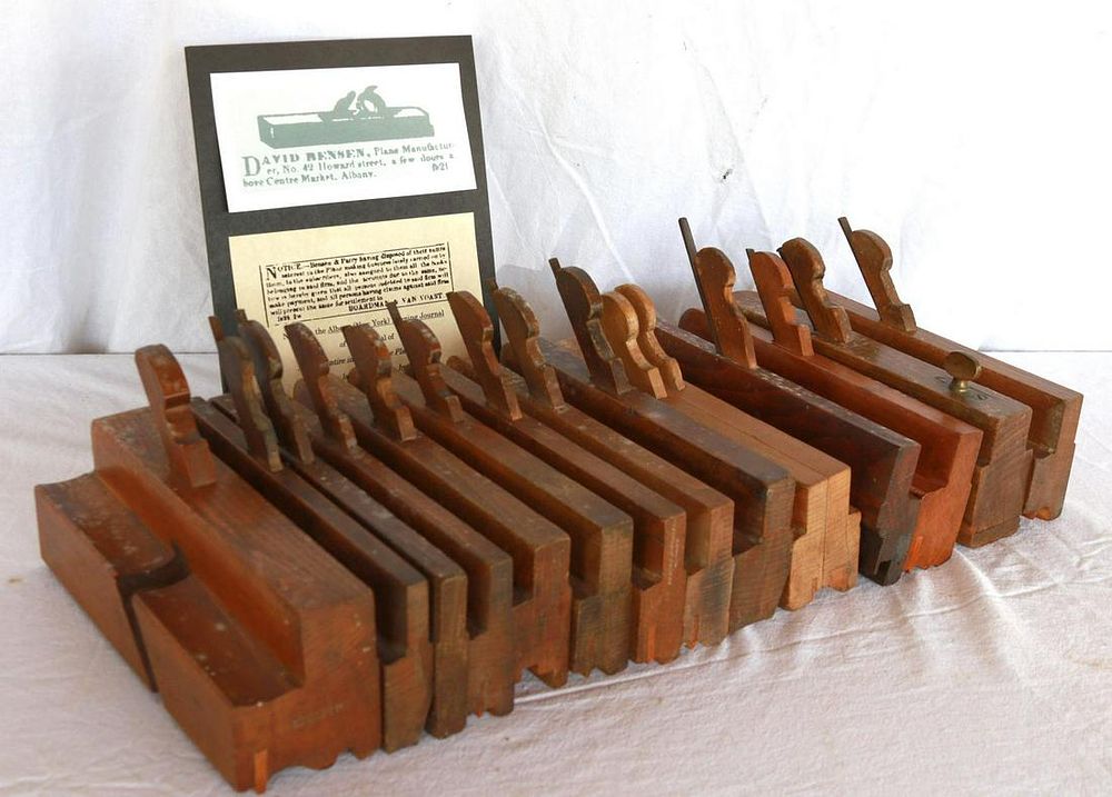 Lot 268: (14) David Benson Molding Planes