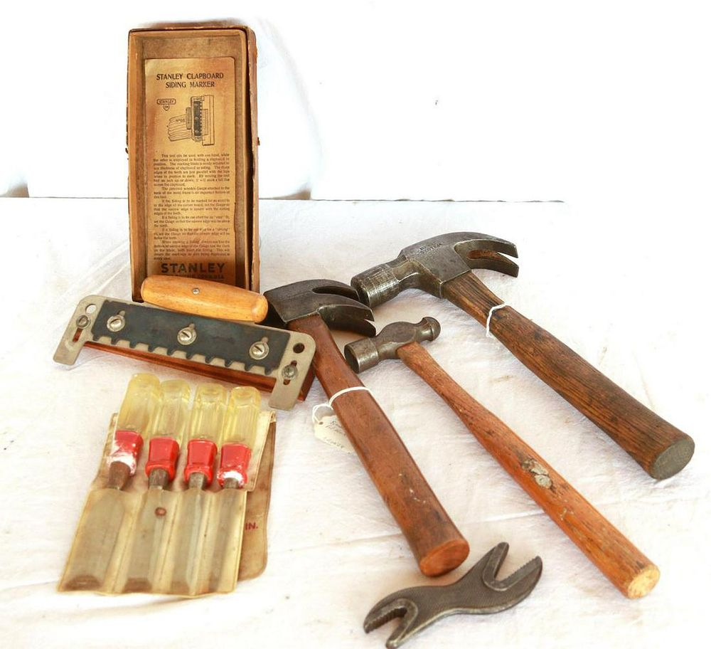 Lot 287: Hammers, Chisels, Etc.