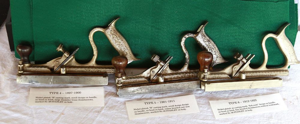 Lot 311: (3) Stanley #48 Nickel-plated Planes