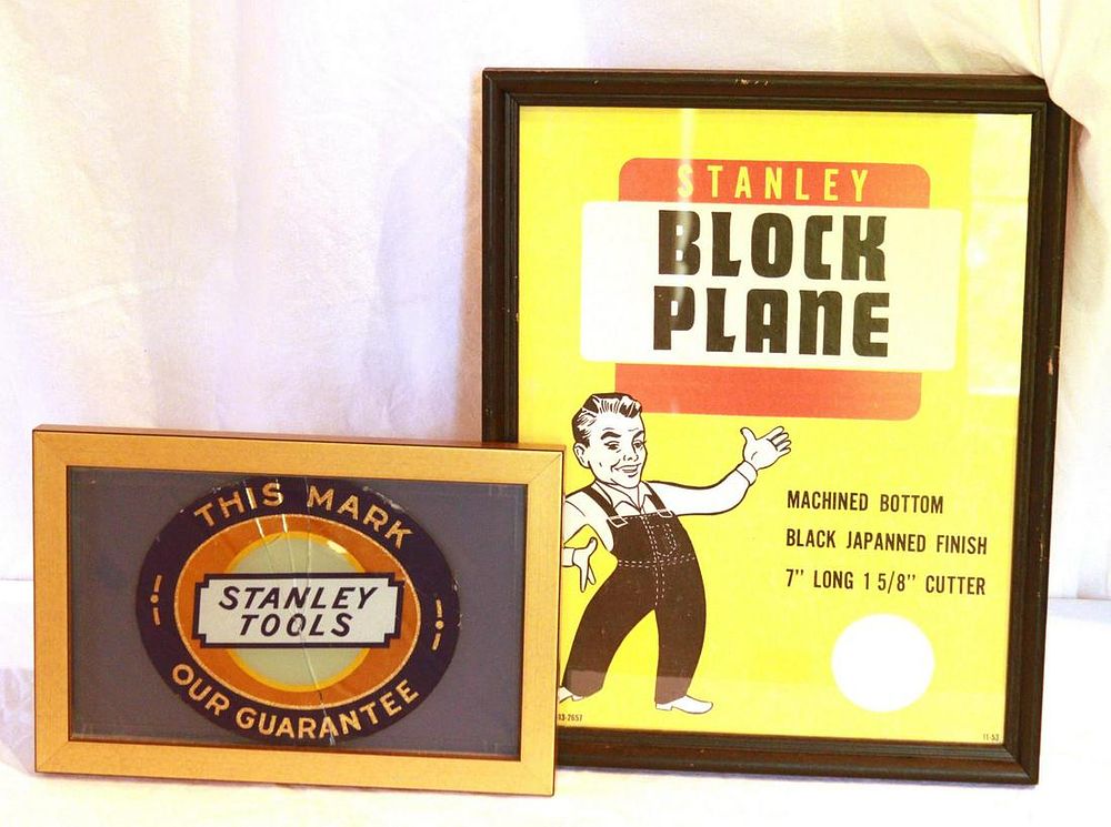 Lot 323: (2) Stanley Advertisements