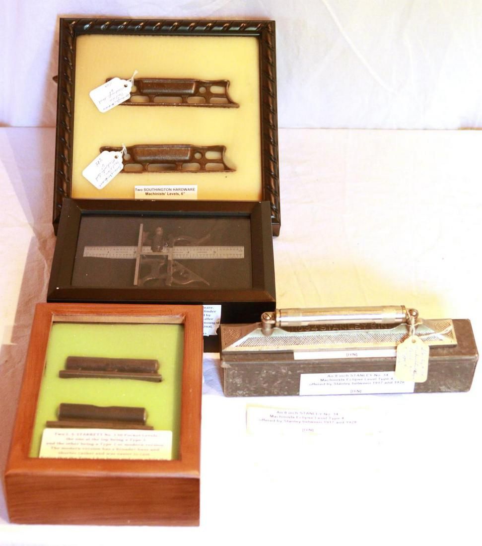 Lot 326: (5) Levels & Combination Square