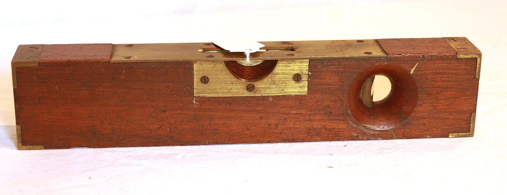 Lot 335: 12" J.W. Harmon Plane & Level
