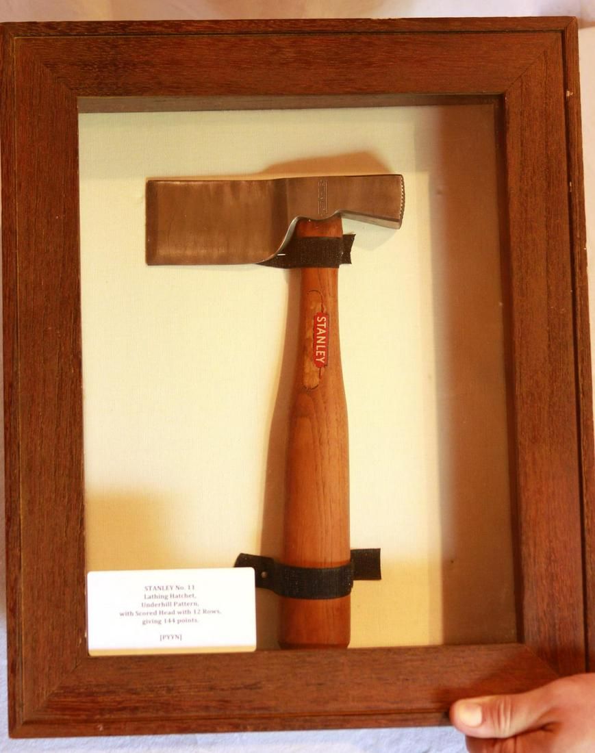 Lot 364: Stanley #11 Lathing Hatchet