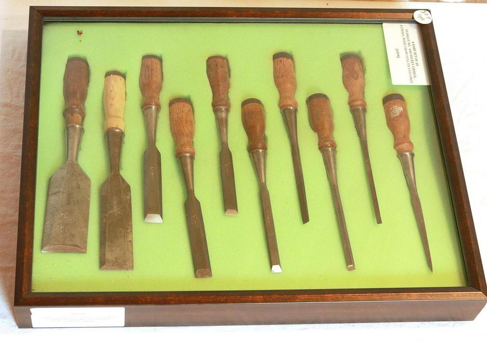Lot 377: Stanley #440 Socket Chisel Set