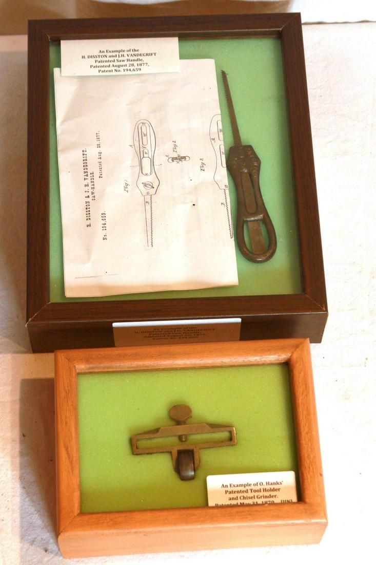 Lot 429: Saw Handle & Tool Holder