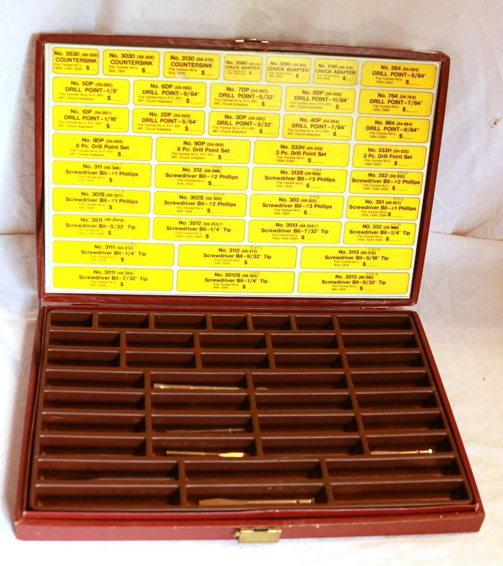 Lot 456: Stanley Yankee Product Bit box