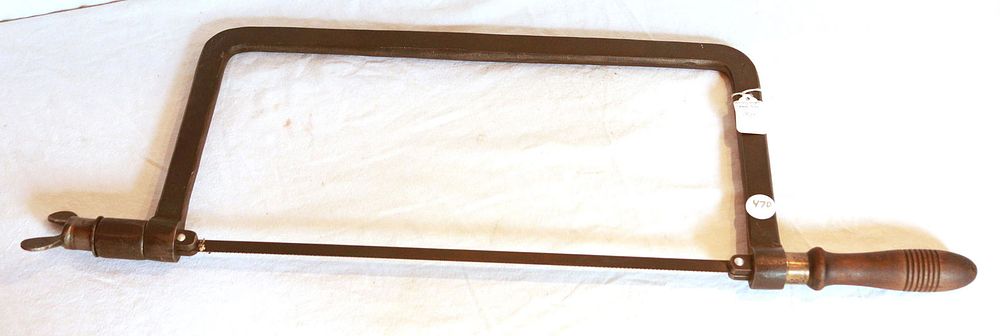 Lot 470: Hand-wrought Hack Saw