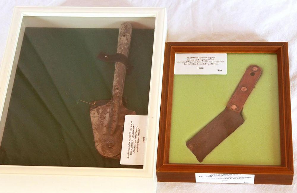 Lot 497: Chopper & Hatchet