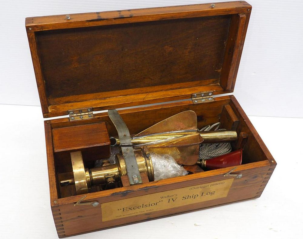 Lot 1013: Walker's Excelsior IV Ship Log