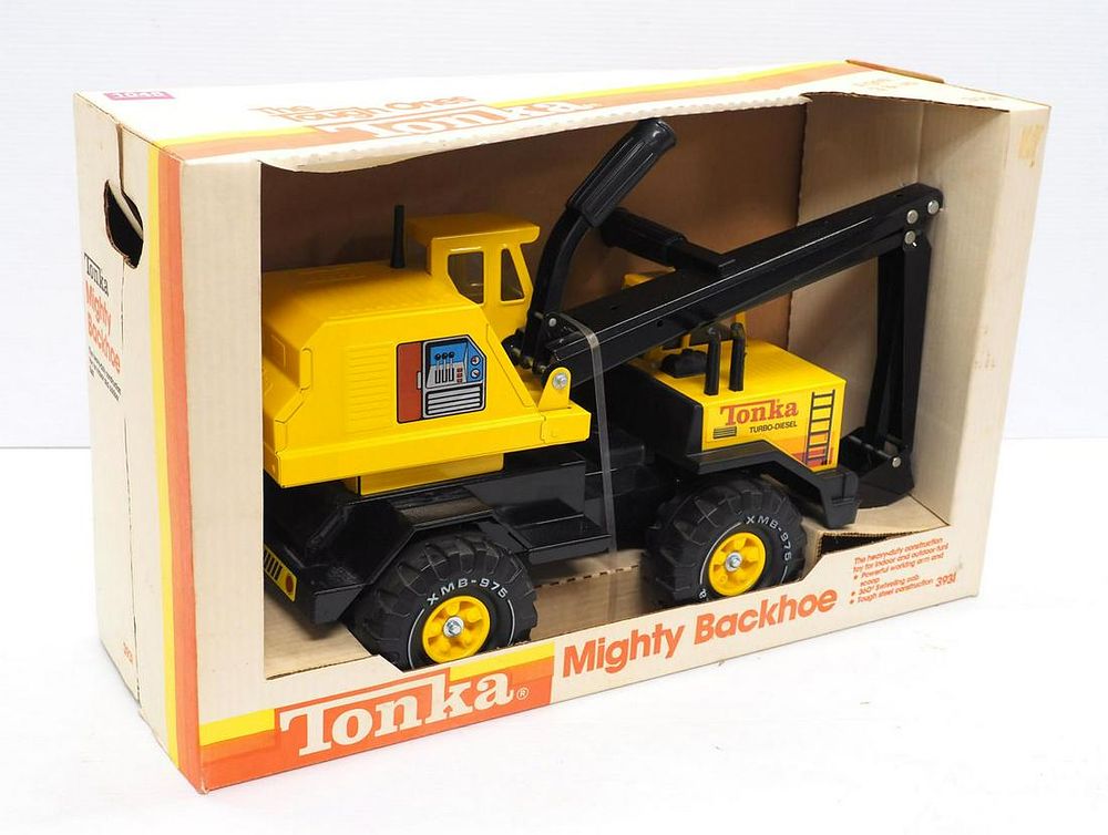 Lot 1045: Tonka Mighy Backhoe,