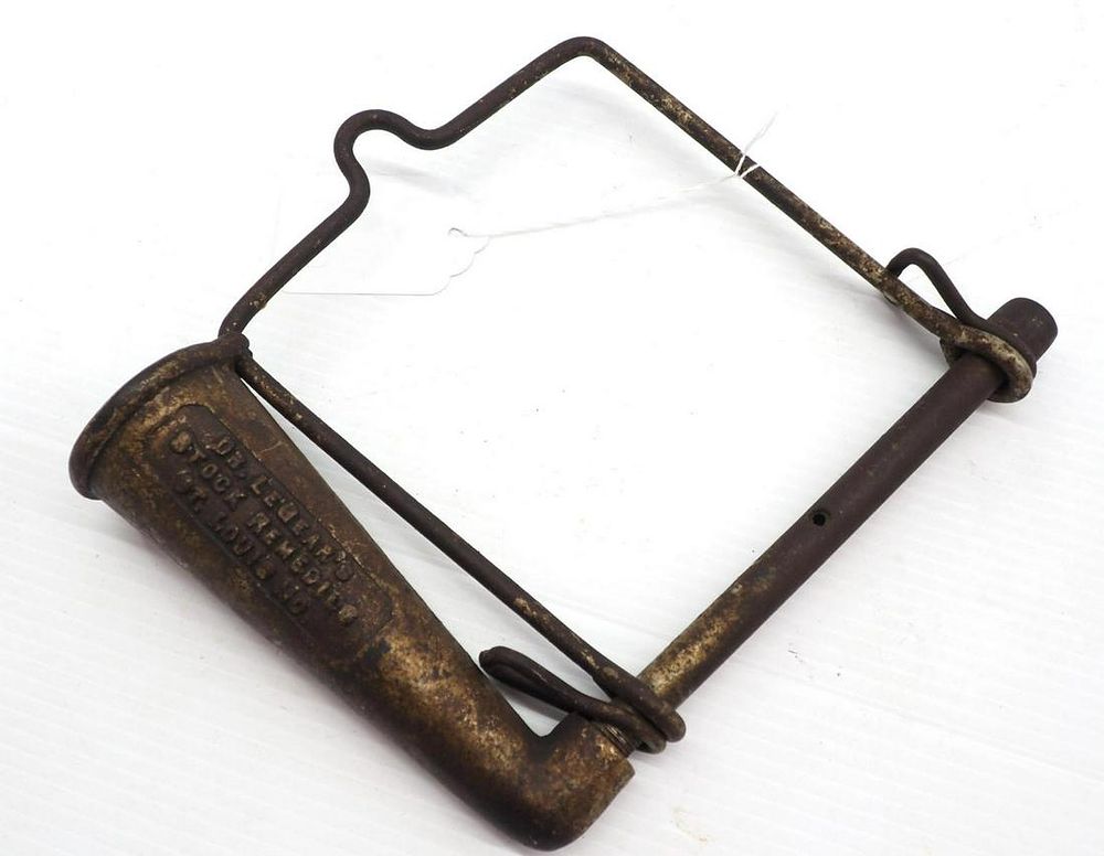 Lot 1068: Dr. LeGear's horse medicine bit