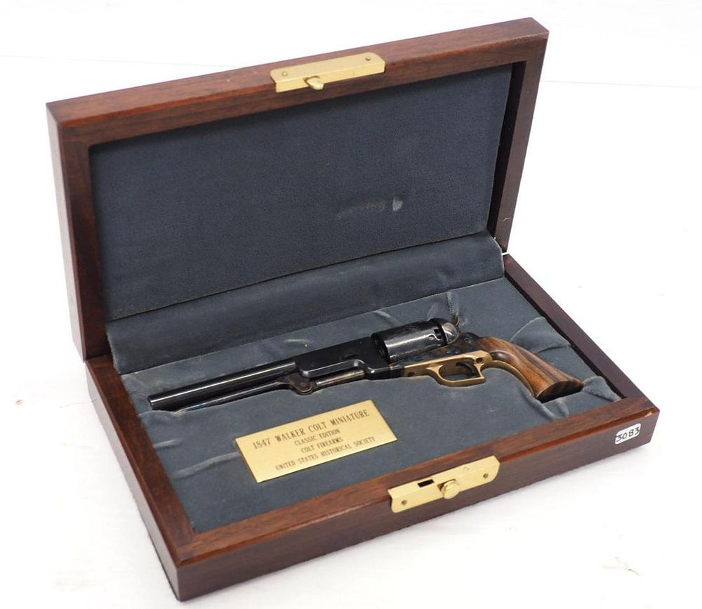 Lot 1142: 1847 Walker Colt miniature pistol replica