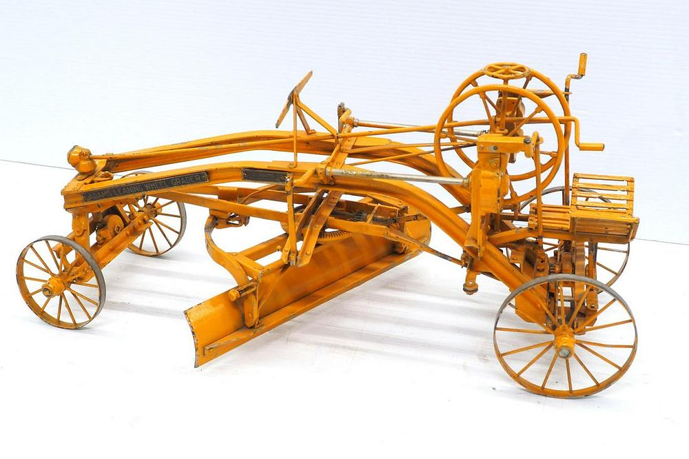 Lot 1157: Adams salesman sample leading wheel grader