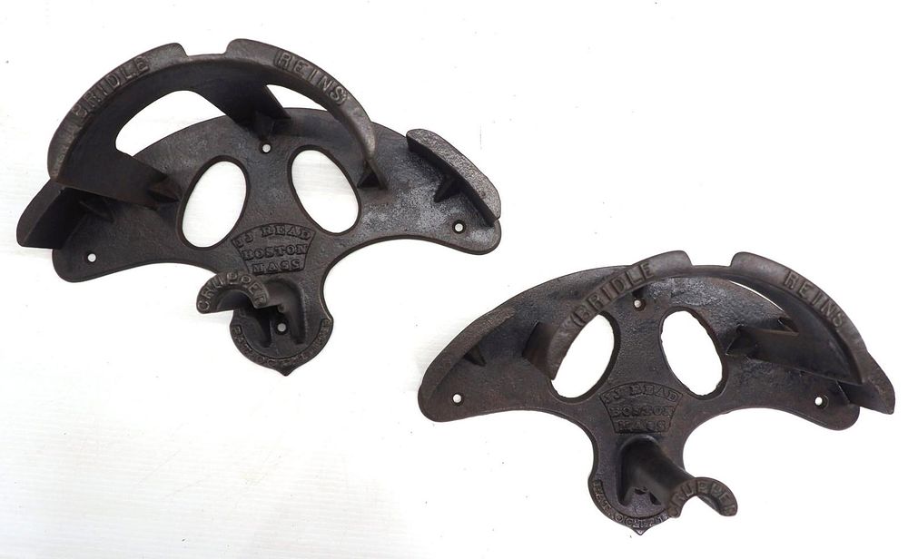 Lot 1162: (2) JJ Read harness holders