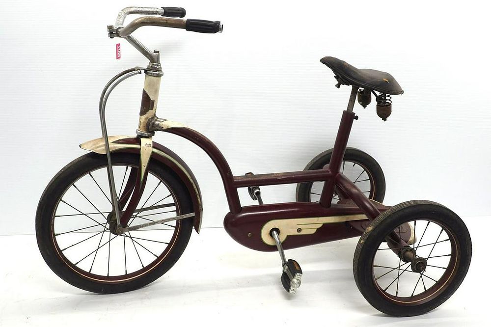 Lot 1166: Colson child's tricycle with brass tag