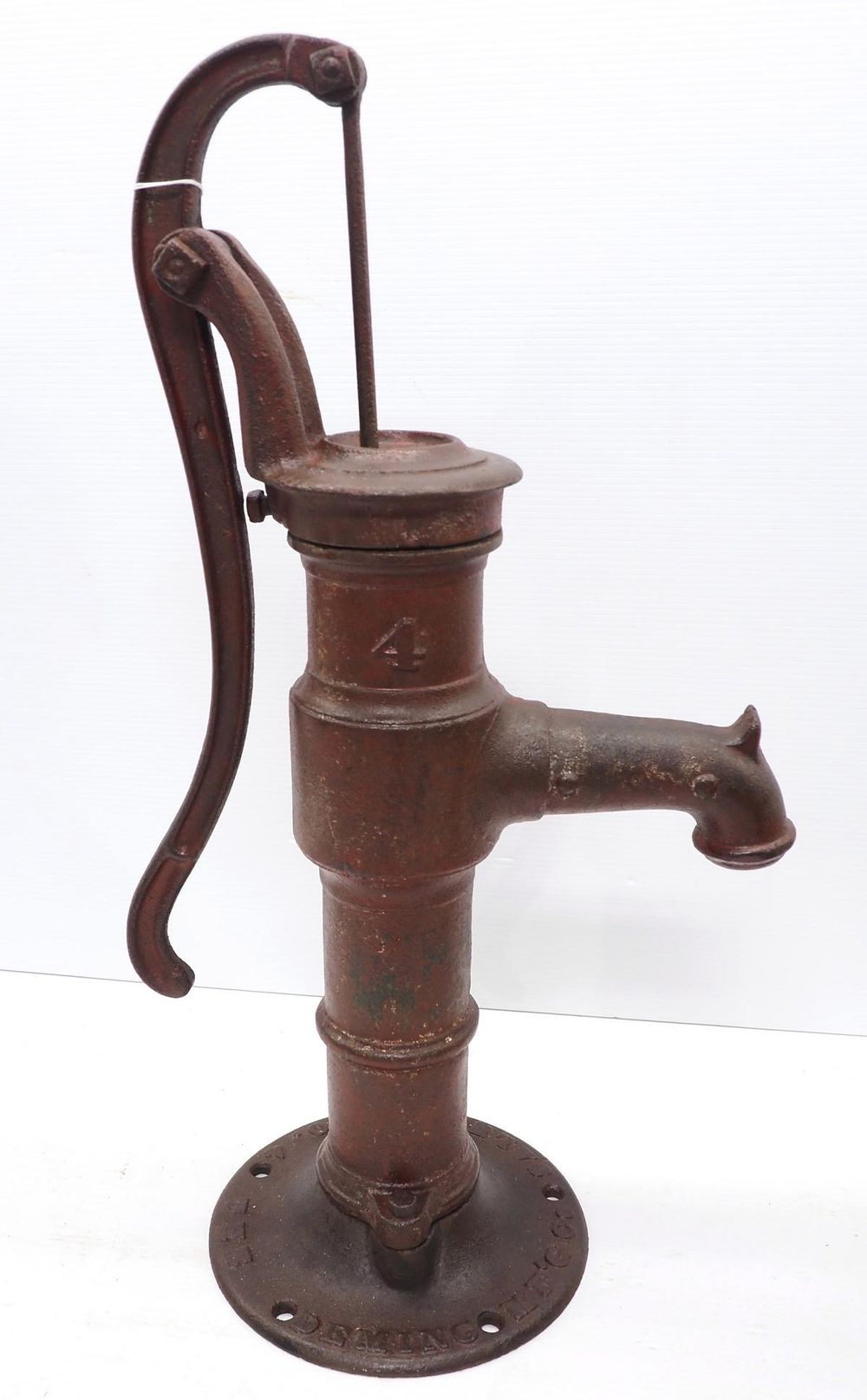 Lot 1168: Cast iron The Dening Pump Company