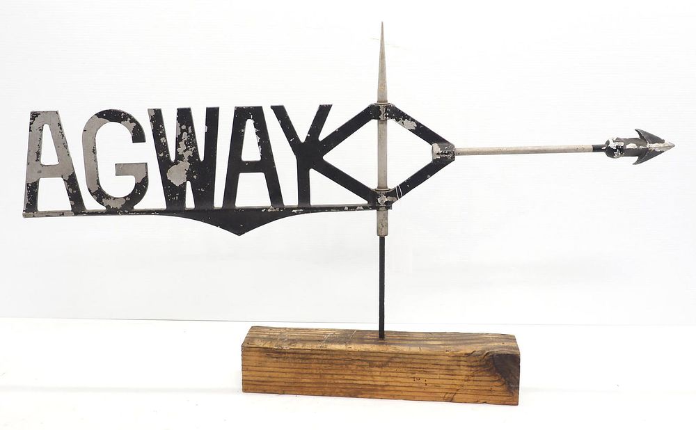 Lot 1204: Agway weathervane