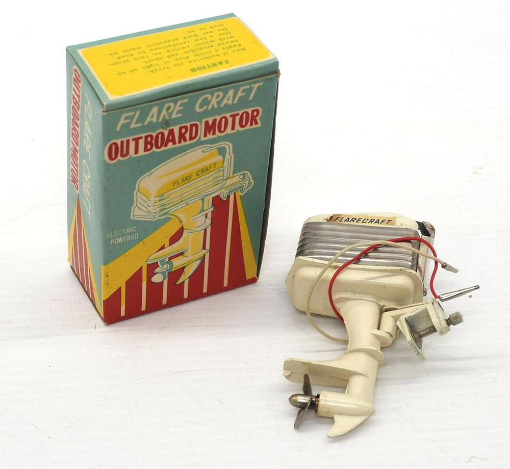 Lot 1207: Flare Craft Outboard Motor toy