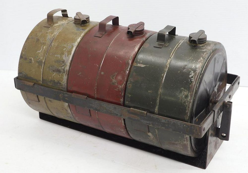 Lot 1238: Early Model T running board fuel tanks