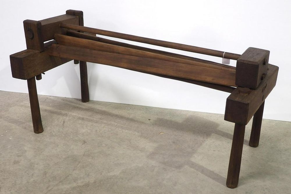 Lot 1309: Primitive floor model flax grade