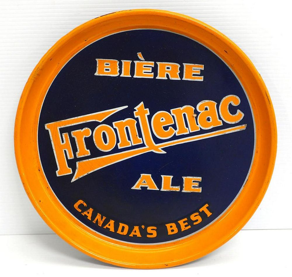 Lot 1467: Frontenac Biere Ale Canada's Best tray