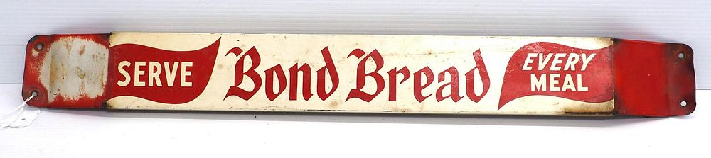 Lot 1471: Bond Bread door push