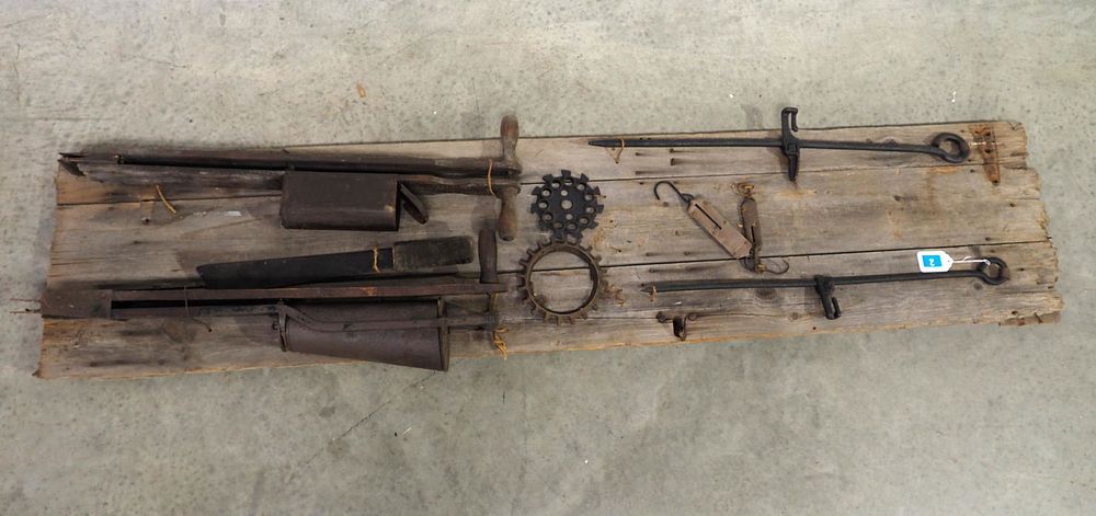 Lot 2: Wooden Tool Display Board