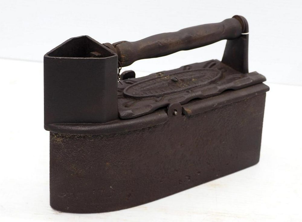 Lot 5: Cast Iron Charcoal Iron