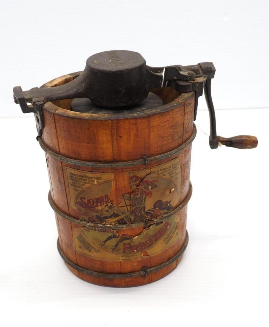 Lot 20: Shepards Lightning Ice Cream Freezer