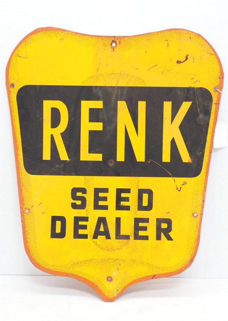 Lot 22: Renk Seed Dealer Sign