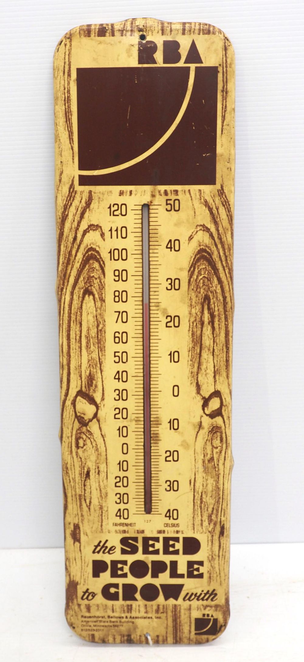 Lot 24: The Seed People Grow Thermometer