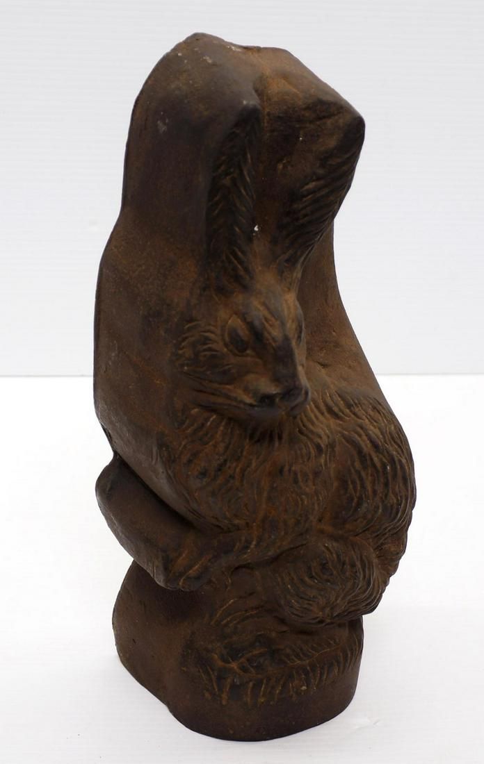 Lot 28: Cast Iron Rabbit
