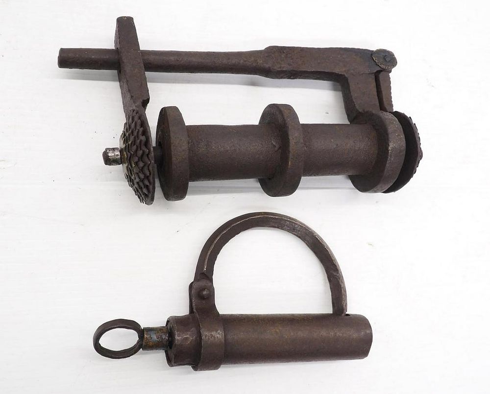 Lot 56: (2) Early buggy locks