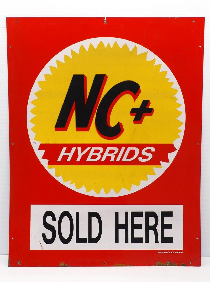 Lot 67: NC+ Hybrids sign