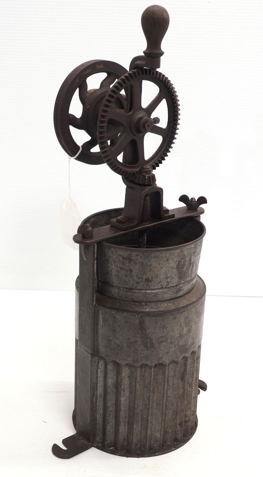 Lot 114: F.A. Frank hand-crank mixer