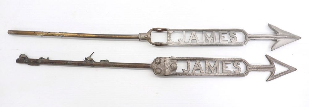 Lot 126: (2) Jamesway weathervane arrows