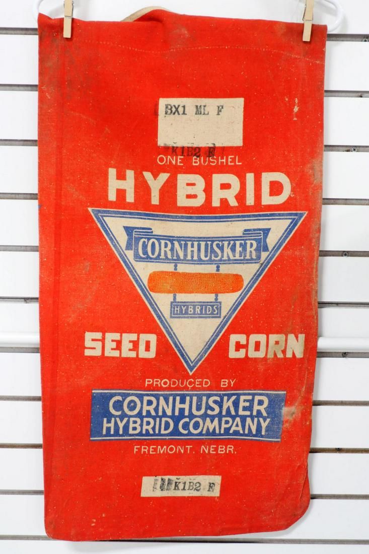 Lot 155: Corn Husker cloth seed corn bag