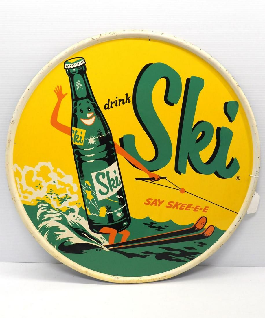 Lot 260: Drink Ski sign