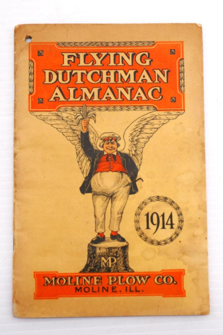 Lot 329: 1914 Moline Plow Flying Dutchman Almanac