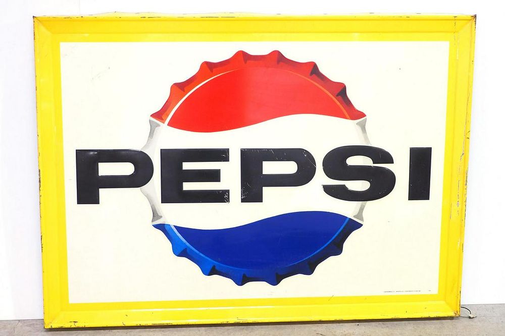Lot 356: Pepsi sign