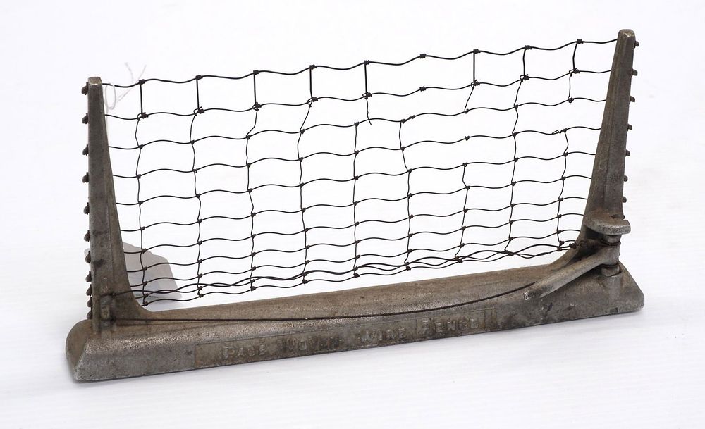 Lot 360: Salesman sample Page woven wire fence gate