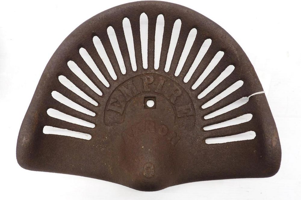 Lot 371: Empire Akron cast iron seat
