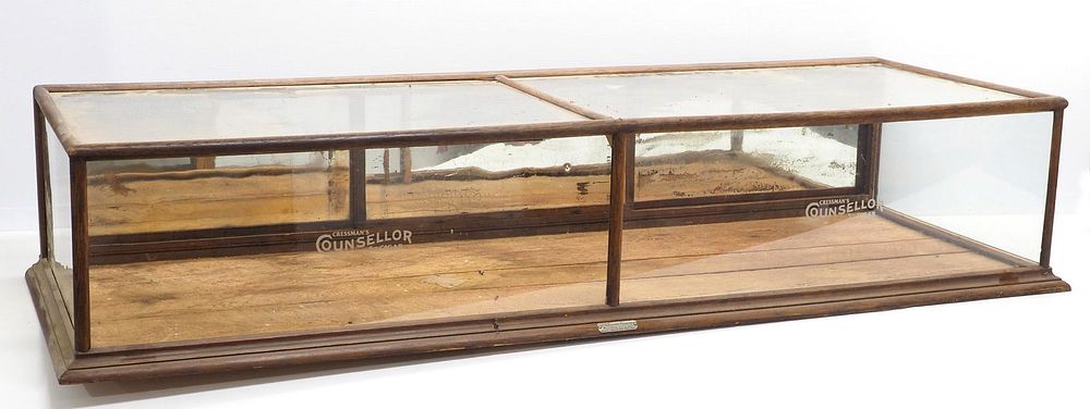 Lot 376: Cressman's Counsellor 5-cent Cigar showcase