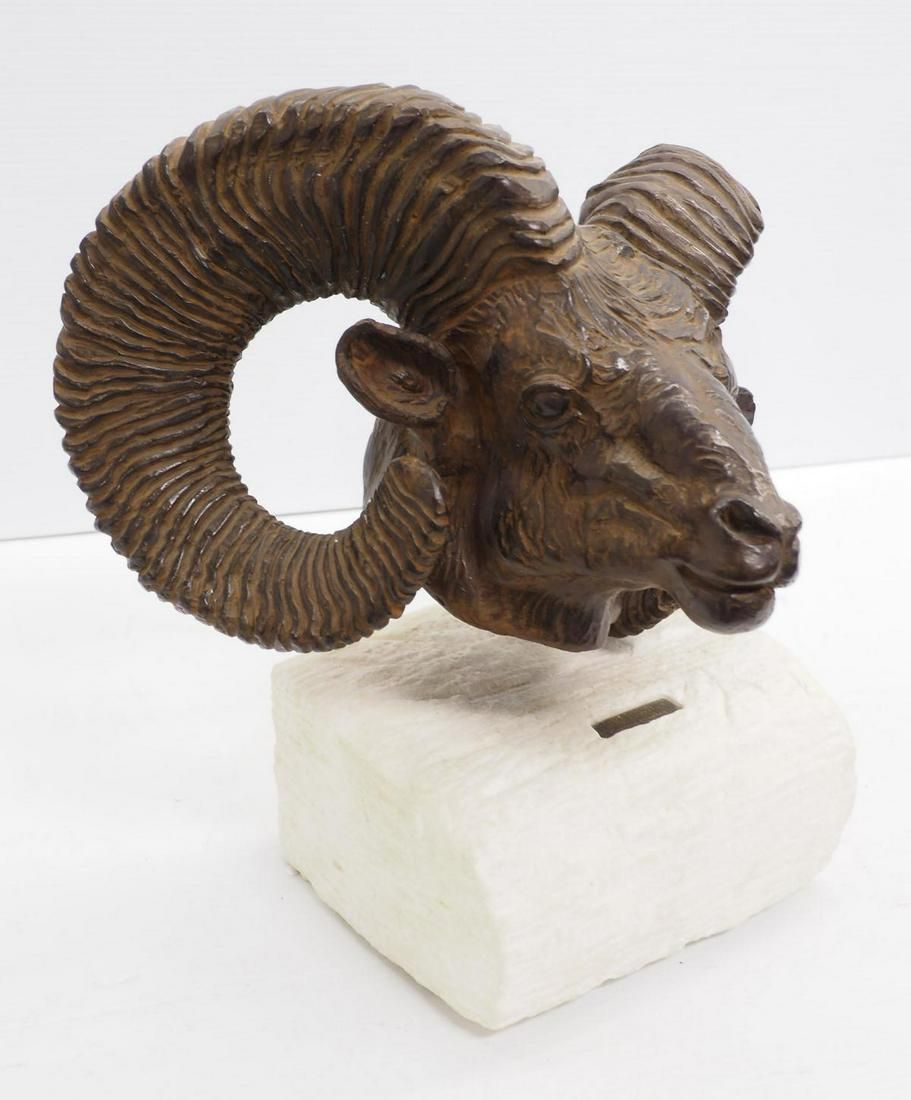 Lot 385: Statue of Big Horn Sheep