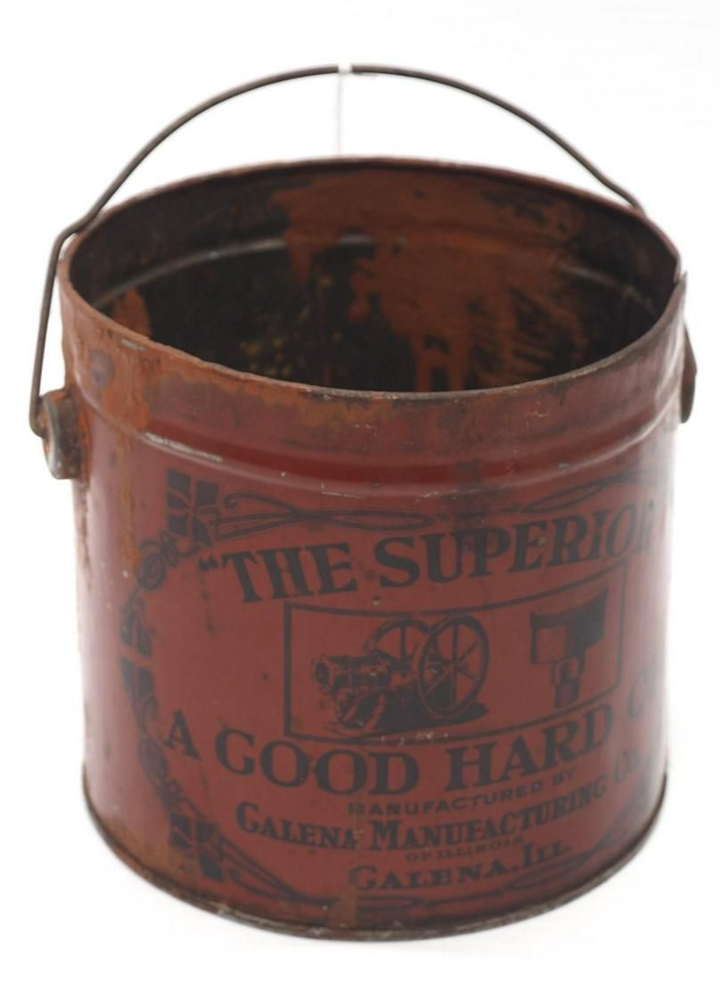 Lot 389: The Superior, A Good Hard Oil pail